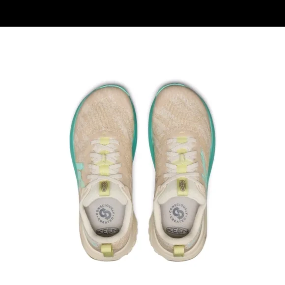 Keen Women's Roam Trail Running Shoe - Birch/Cabbage - Picture 3 of 7